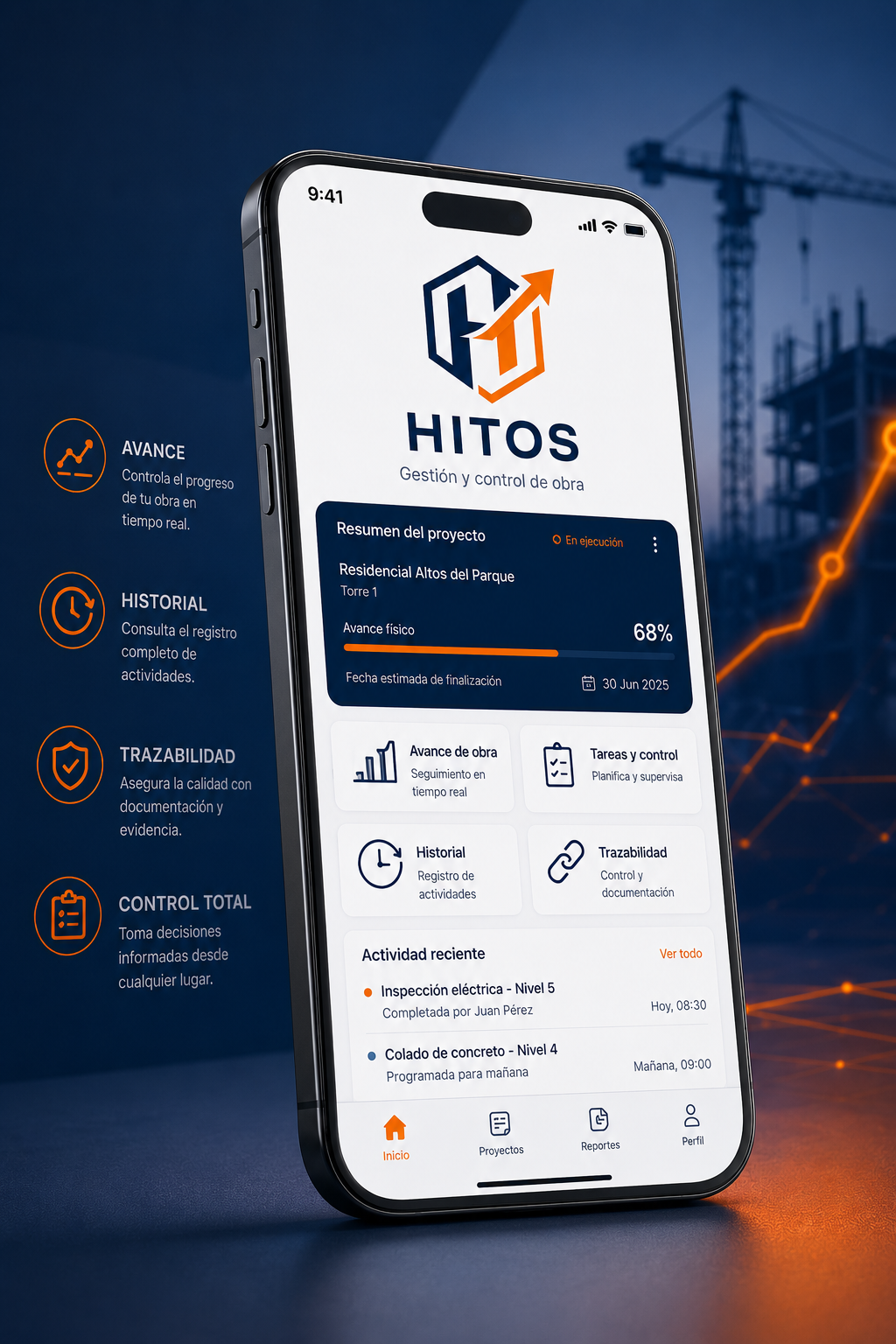 HITOS App Mobile Preview